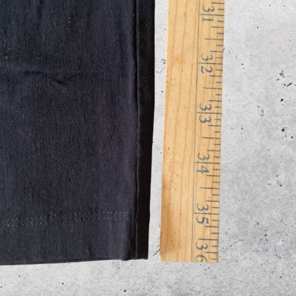 Who What Wear Pull on Pants Elastic Waistband Lightweight Breathable Black W 8 - Picture 7 of 13